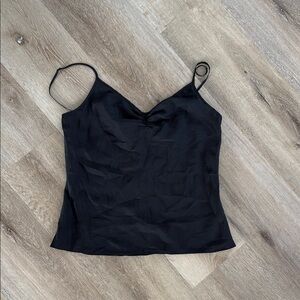 Express Black Satin Camisole